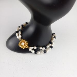 Dainty Double Strand Freshwater Rice Pearls